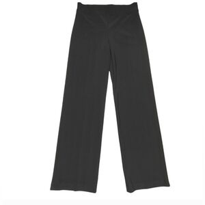 Joseph Ribkoff Black Lined Split Ankle Pull-On Pants Women’s Size 14 Stretch